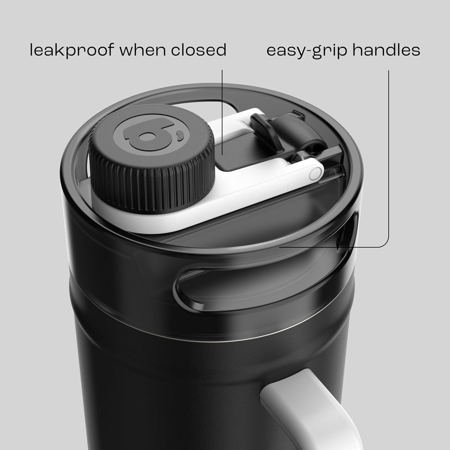 bubba 52 oz Insulated Stainless Steel Water Keg - Large Reusable Water Bottle Drinking Jug - Insulated Keg for Everyday Hydration, Lead-Free and BPA-Free, Office Siren