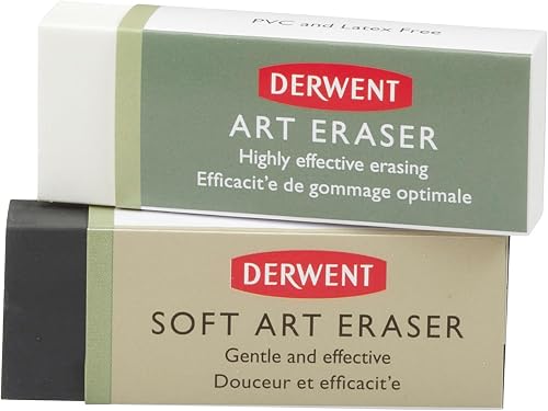Derwent Dual Eraser, Pack, 2 Count (2301963)