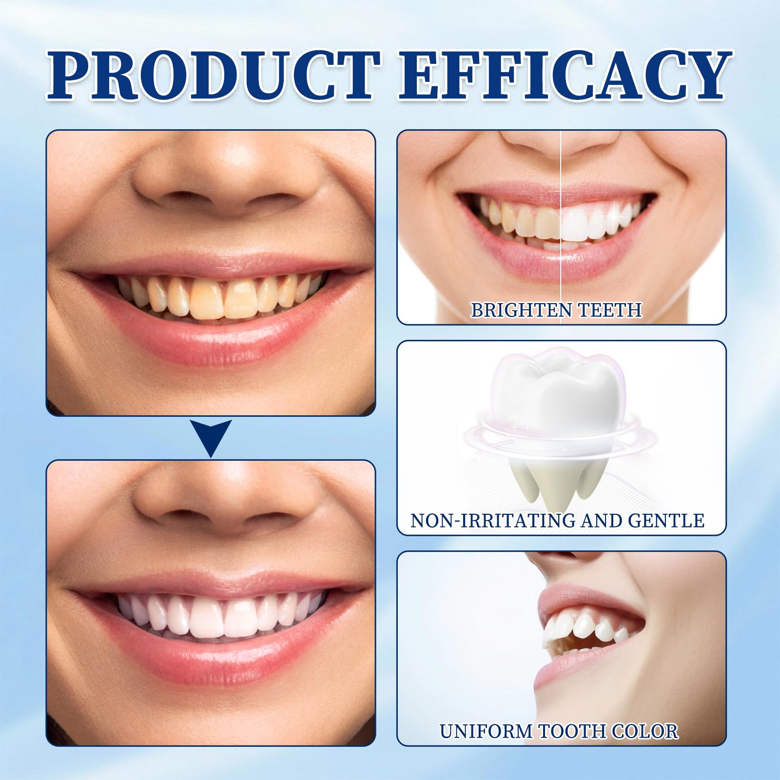 Smalto Per Denti Bianchi 5ml*2 - Tooth Paint, Formula Delicata Tooth Polish, Sbianca I Denti All'istante, Rimuove Le Macchie E Regala Un Sorriso Bianco E Naturalmente Radioso