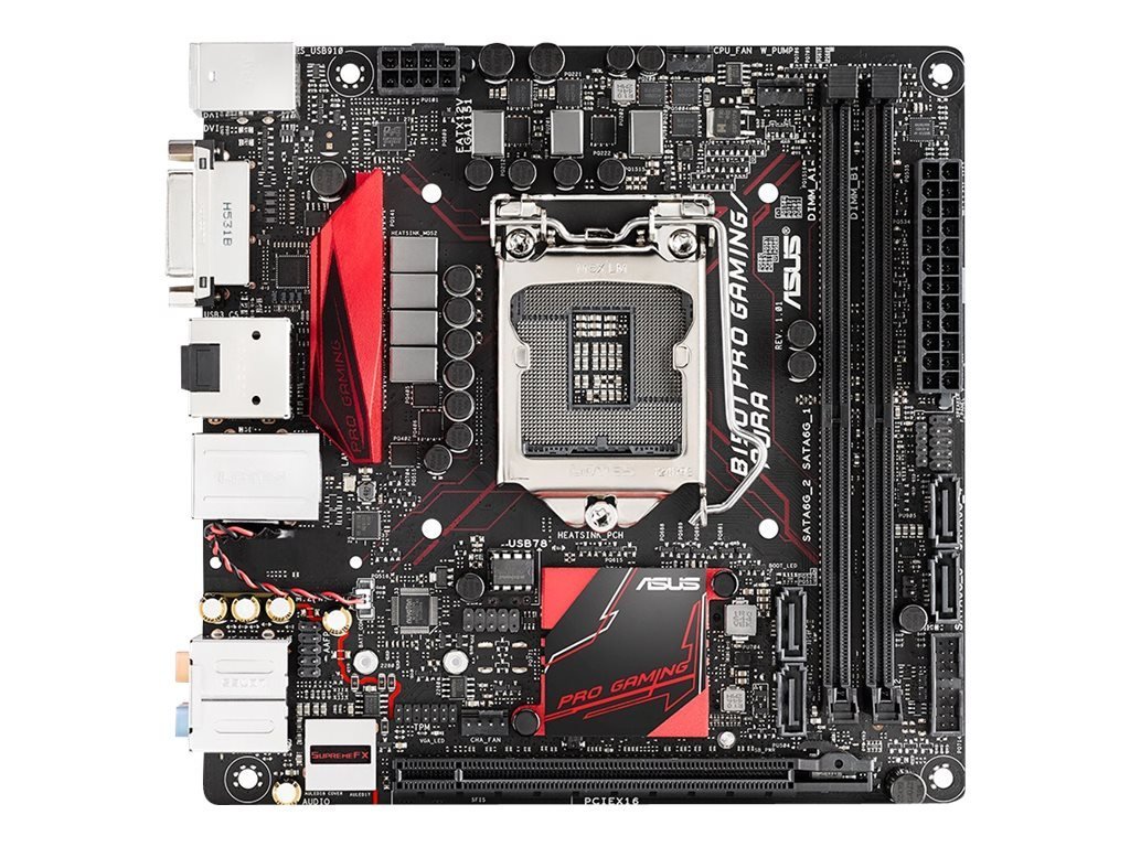 Amazon | ASUSTEKコンピュータb150i Pro Gaming /オーラs1151 mITX GLN