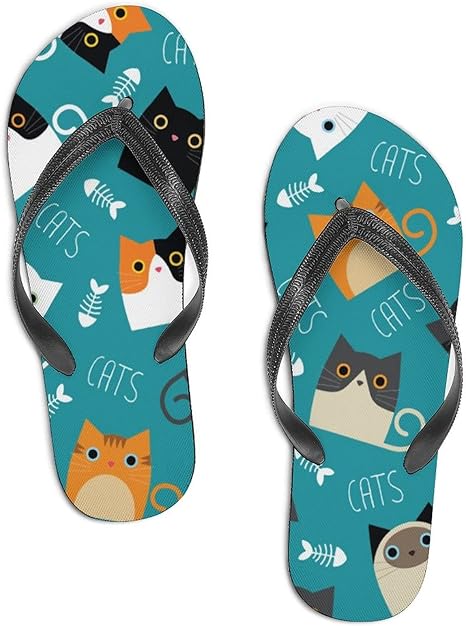 Amazon Co Jp ビーチサンダル かわいい ネコ 猫 サンダル スリッパ ルームシューズ リゾートサンダル 滑り止め 靴 柔らかい 痛くない 室内履き アウトドア 厚底 大きい 軽量 おしゃれ 海水浴 プール ベランダ カジュアル 夏 メンズ 贈り物 ファッション