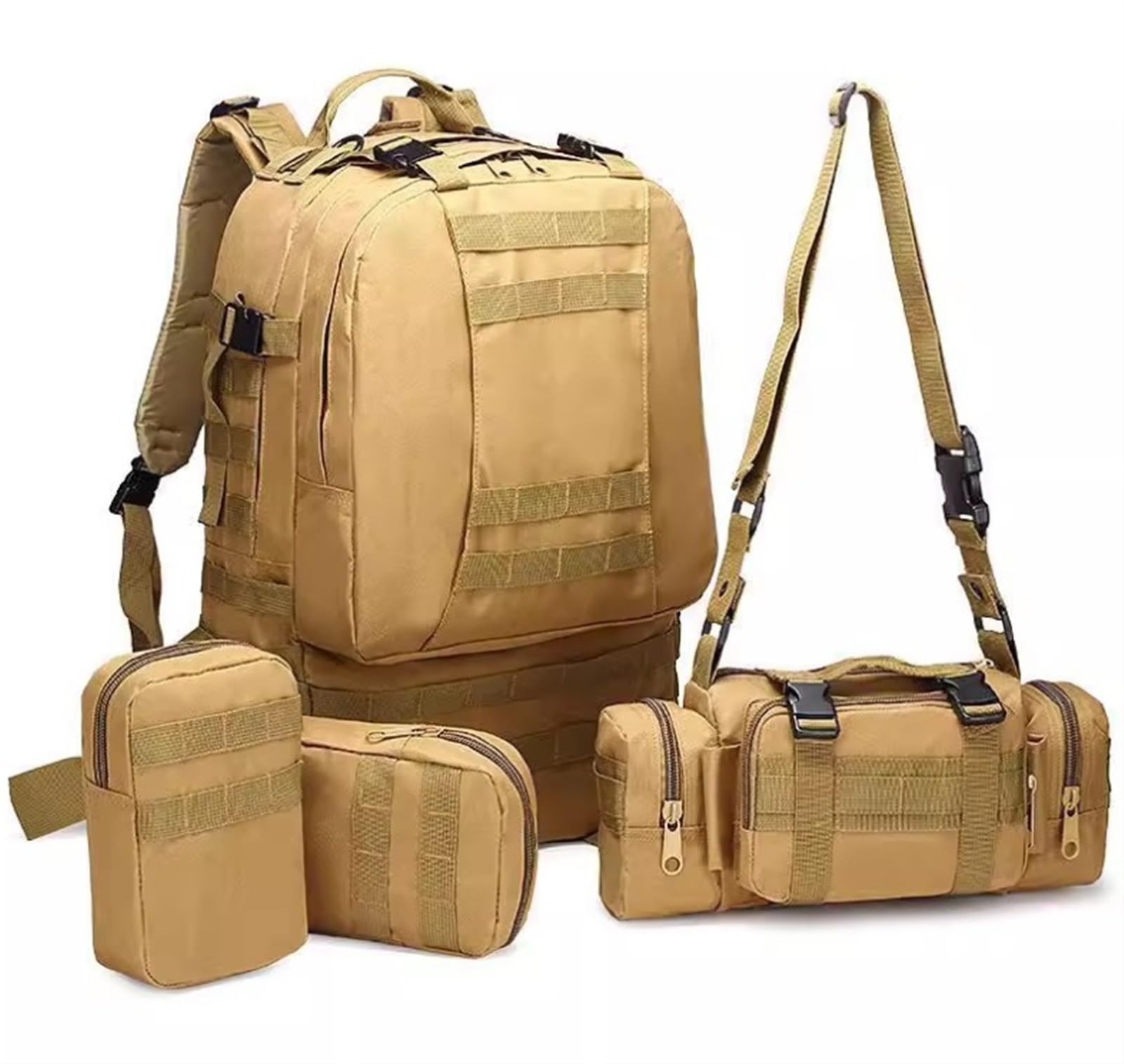 Mochila Viaje Mochila Montaña Mochila De Senderismo, Mochila De Camuflaje, Mochila De Camping, Bolsa De Viaje De Tela Oxford Para Exteriores Mochila Trekking