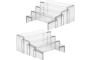 Acrylic Display Risers for Figurines and Collectibles