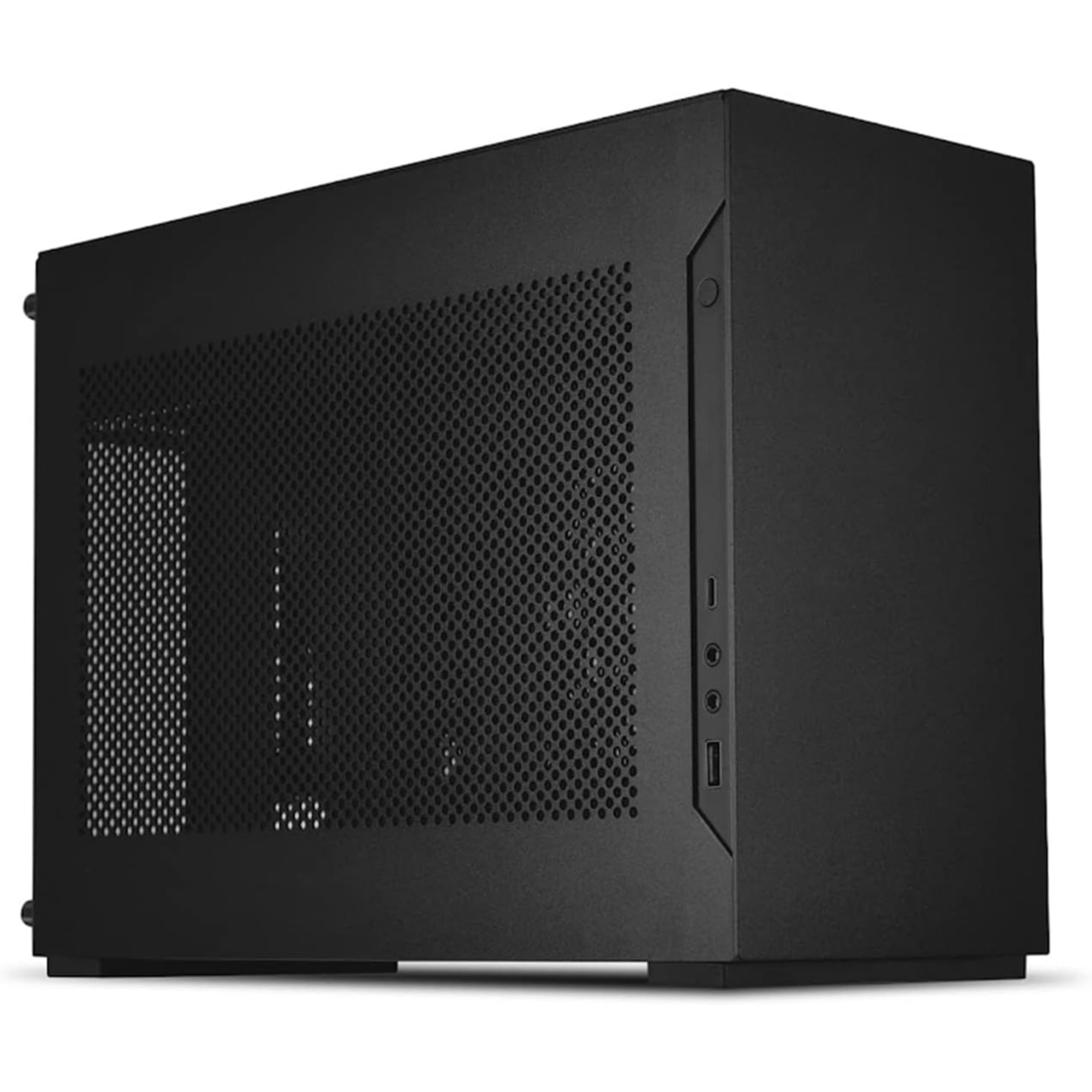 Lian Li A4 H2O Mini-ITX Computer CaseI Gaming CabinetI PC Cabinet I Chassis - Black with PCIE 4.0 - G99.AH420X4.in