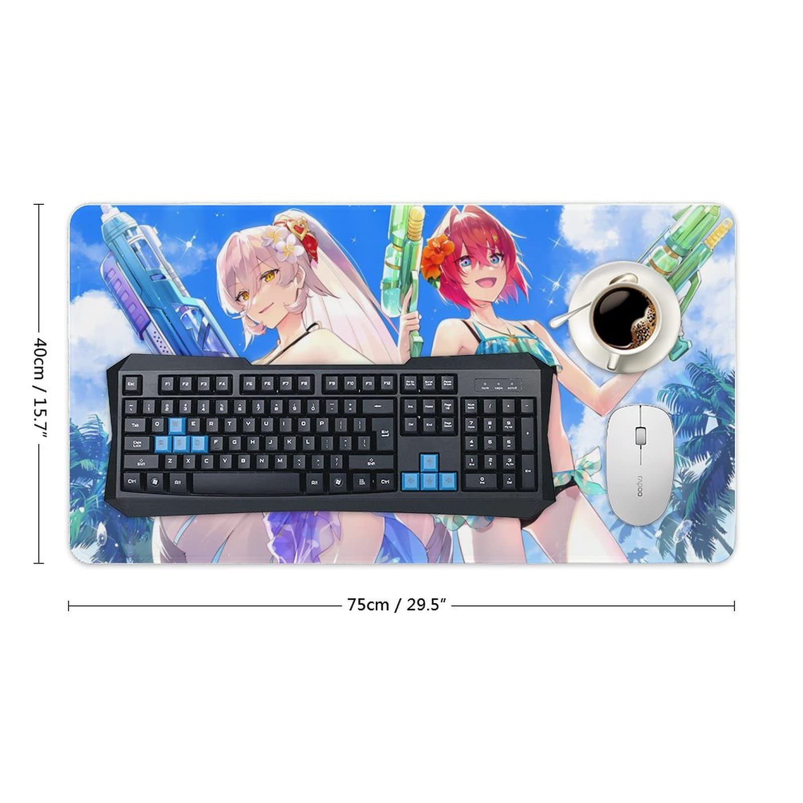 Amazon.co.jp: 大型 ゲーミングマウスパッド オシャレ 美しい アニメ柄