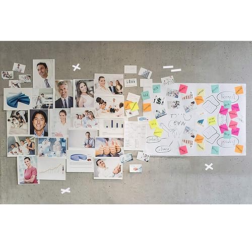 Miniatura 6 de 4 rollos de cinta adhesiva de doble cara para álbumes de recortes, fotos, tarjetas de invitación, papel, manualidades y suministros de papelería