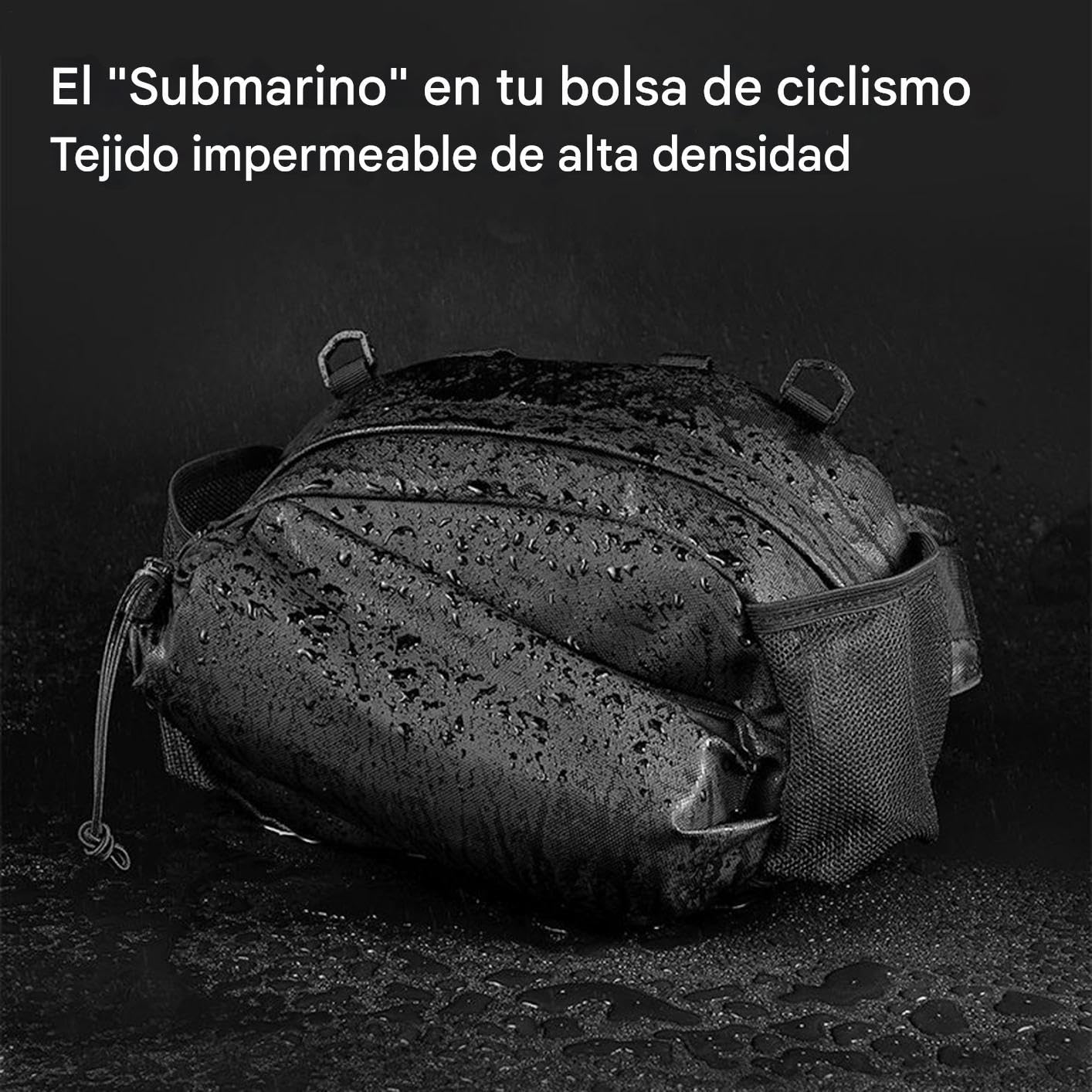 Bolsa Para Manillar De Bicicleta Bolso de Almacenamiento para Manillar de