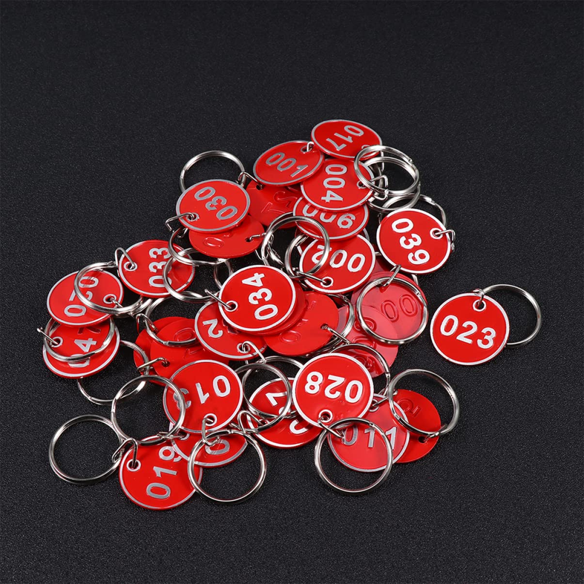 COLLBATH Set Di Etichette Di Stoccaggio in Alluminio Targhette Metalliche Etichette Identificative Per Bagagli Robusto Portachiavi Per Trasportare Chiavi E Targhette Personalizzate