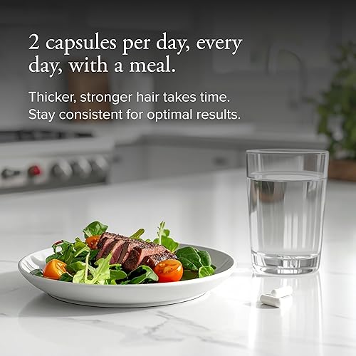 Miniatura 5 de Serovital Hair Regeneres - Vitaminas mejoradas para el crecimiento del cabello para mujeres, disminuyen la pérdida y el desprendimiento del cabello,