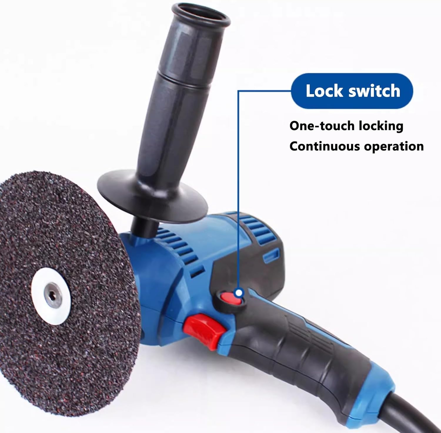 Rotary Sander, 5.9-Inch Disc Sander Double Insulated Design, sanding machine,4700RPM/min, 440W,sander tool,for wood/metal polishing