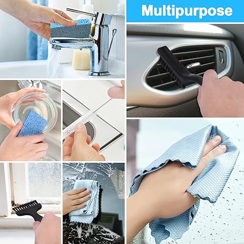 Miniatura 5 de XANGNIER Kit de cepillo de limpieza para purificador de aire, 6 piezas purificadores de aire para el hogardormitorio Herramientas de limpieza