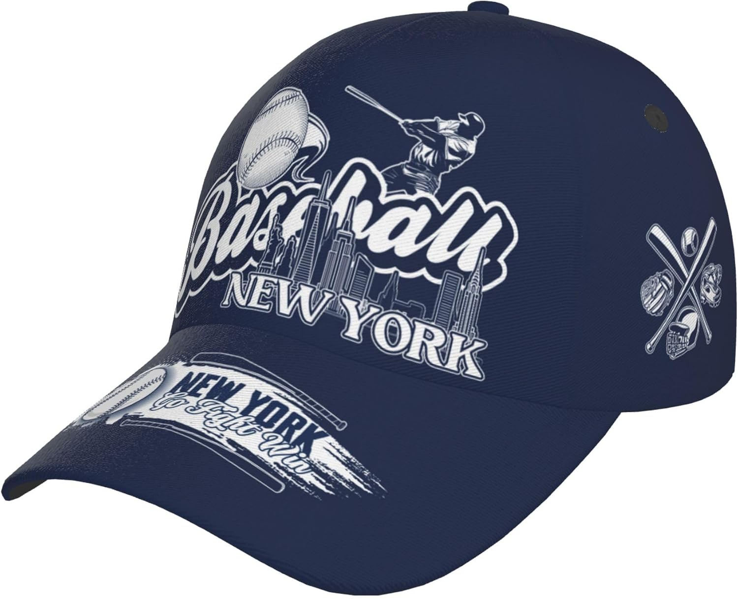 Baseball Cap for Men Women, Gifts for Fans, Baseball Sport Style Hat, Adjustable Print Hat Fans Gifts - Image 2