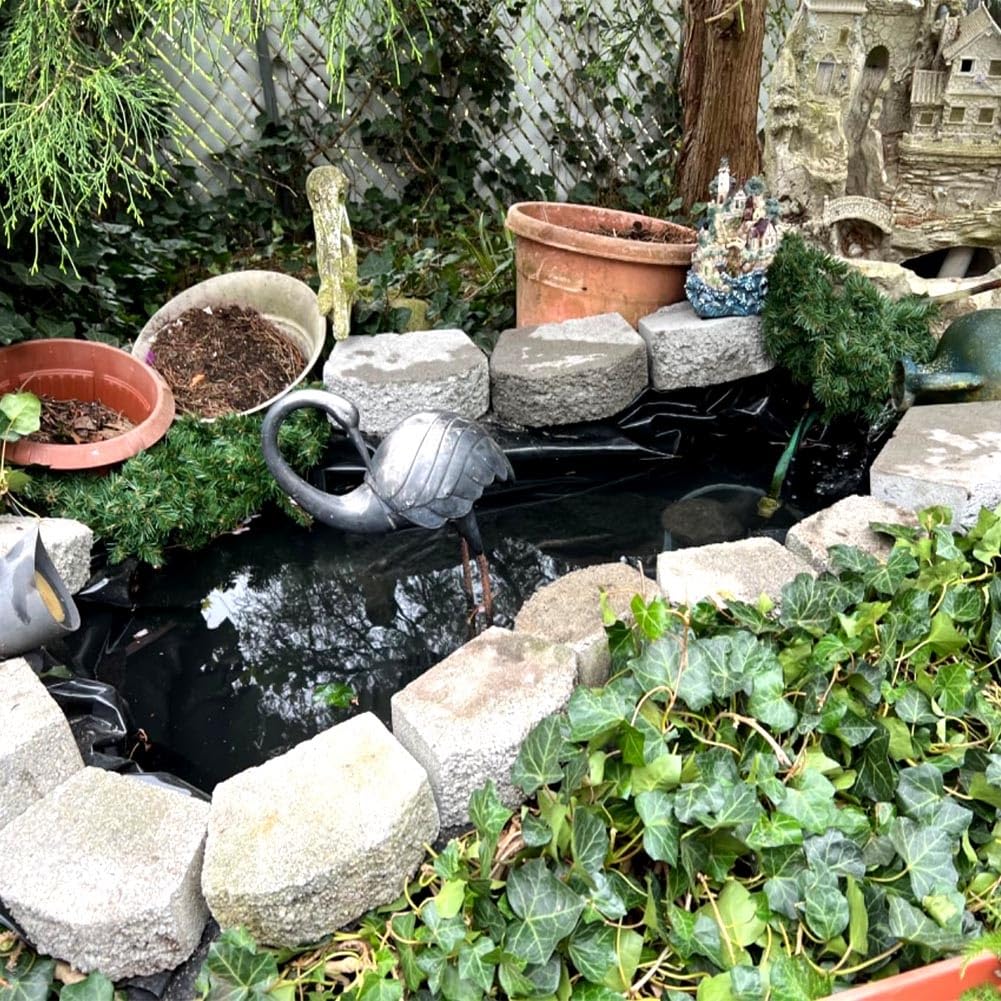 HDPE Stagno Liner Pesce Stagno Liner Impermeabile Giardino Stagno Membrana per Koi Stagni Fontane Paesaggistica Resistente ai raggi UV Heavy Duty