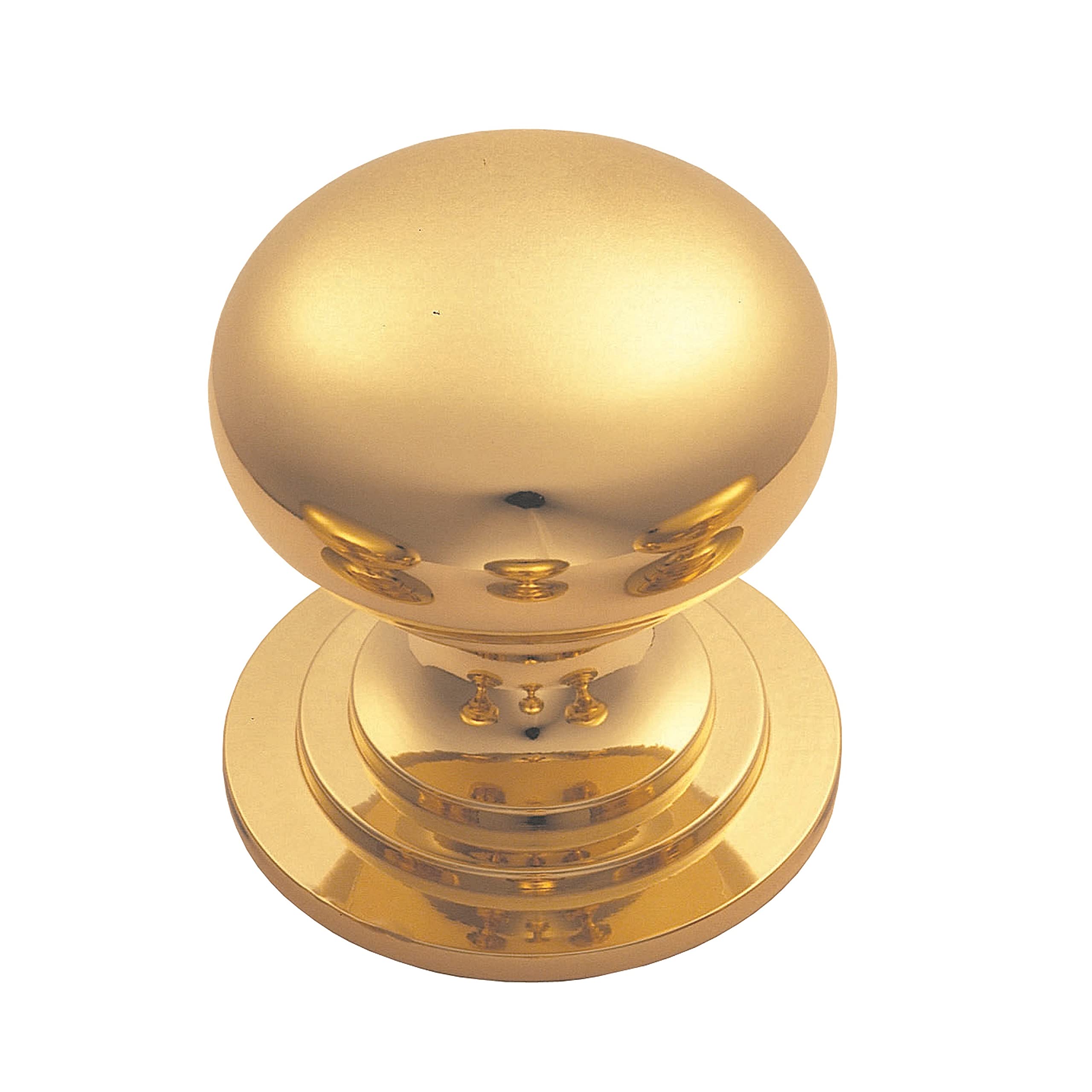 Carlisle Brass Victorian Knob – 25mm Brass Cupboard & Cabinet Door Knob