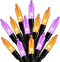 Vista 13 de Luces de Navidad con batería Brightown, 8 pies, 20 luces LED mini con temporizador, luces de árbol de Navidad para dormitorio, interior, exterior