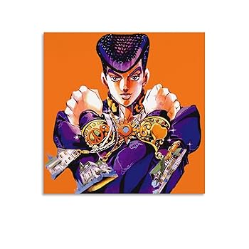 Amazon.co.jp: アートパネル 東方 仗助 ジョジョの奇妙な冒険