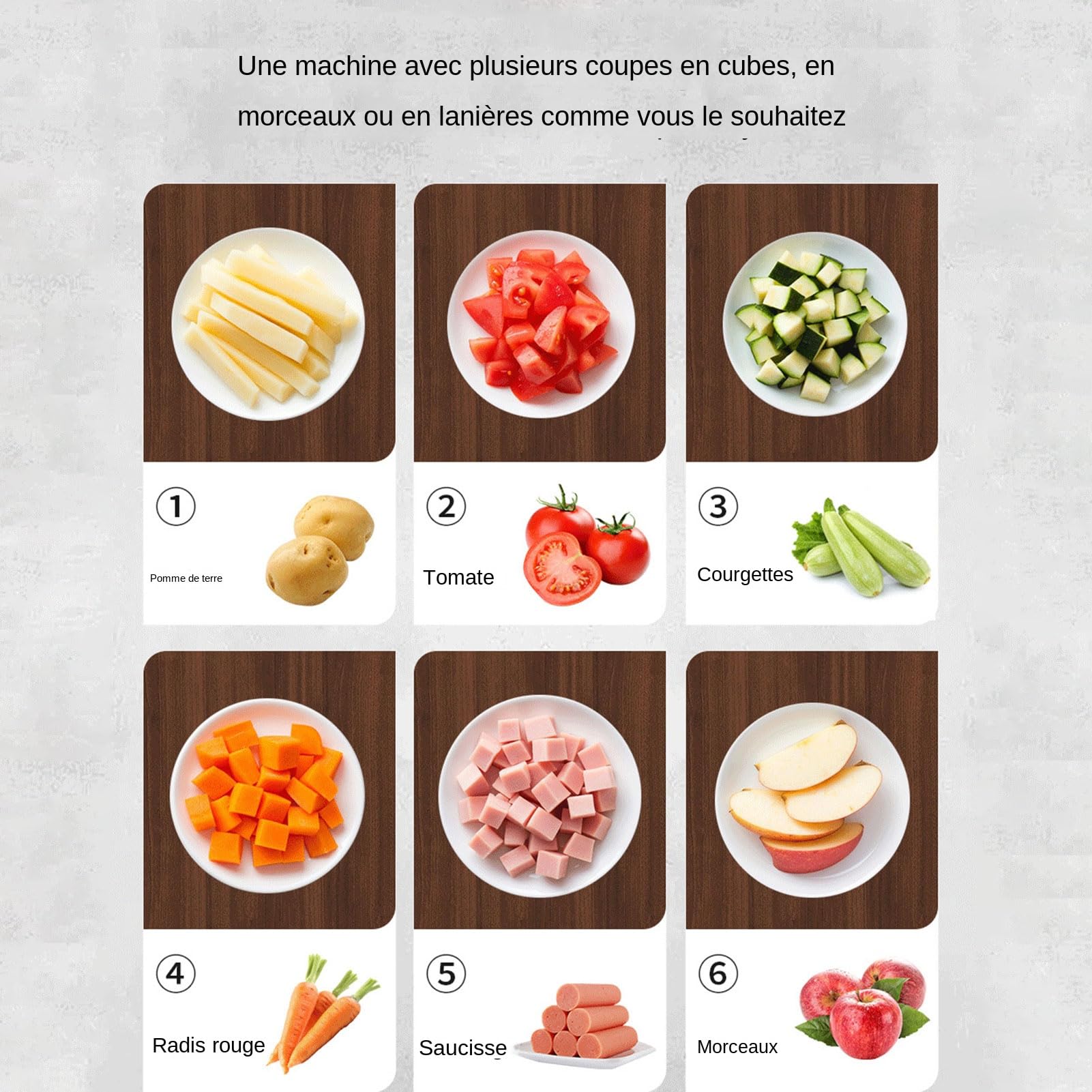 Picadora de alimentos Picadora manual multifunción 4 en 1 con contenedor