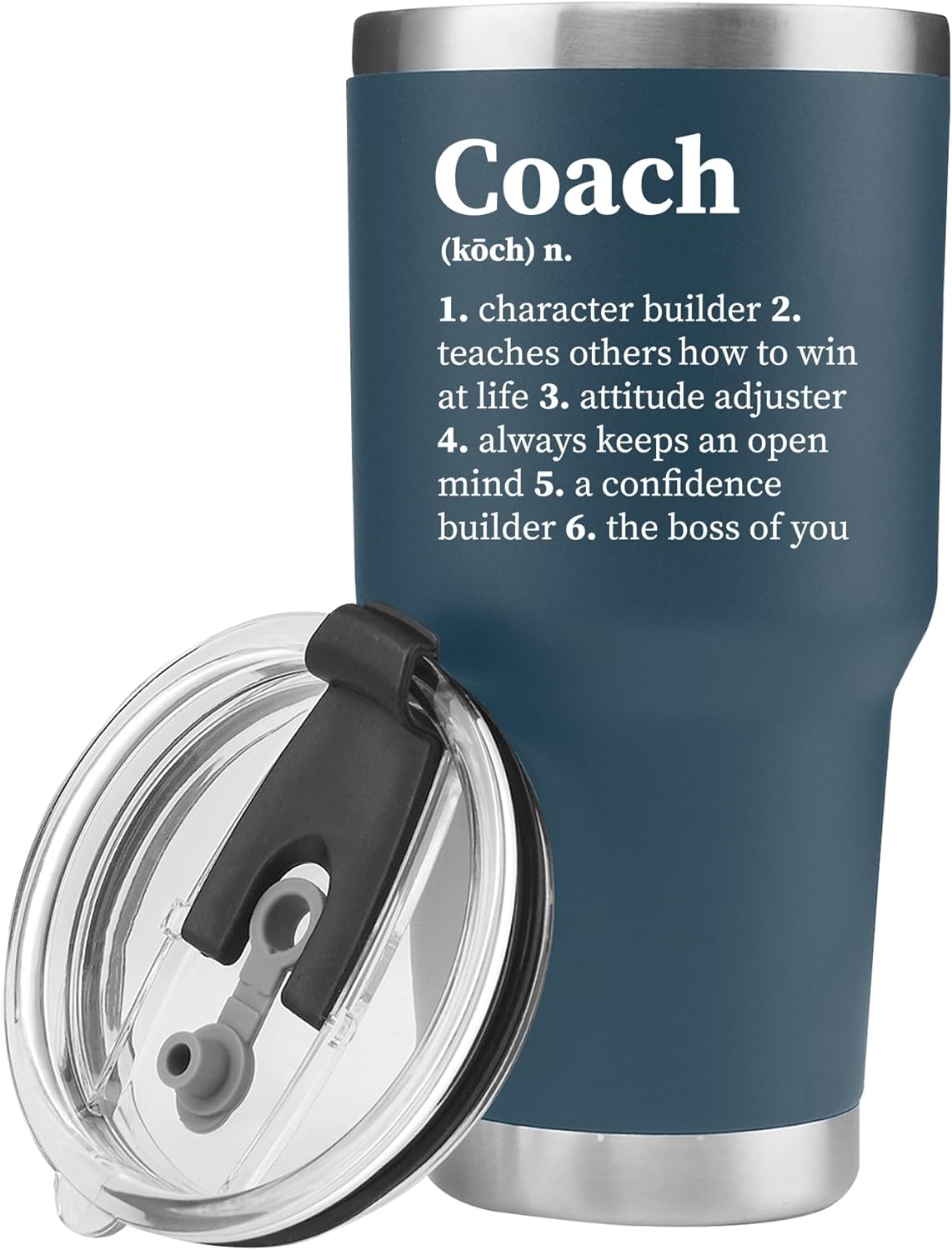 Coach Noun Definition Vacuum Insulated Tumbler Blue Coach