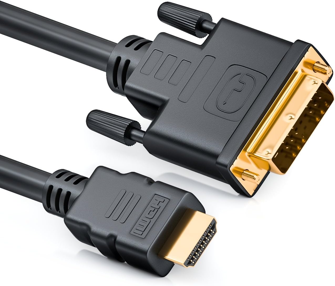Cavo HDMI A VGA 1.8m | Adattatore Attivo Unidirezionale Con Connettori Oro - Foto 3