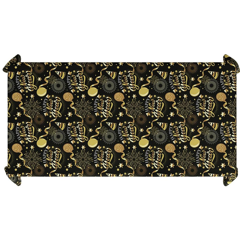 FIESTAS GUIRCA, Happy New Year, 1.6 x 11 inch (Rectangular)