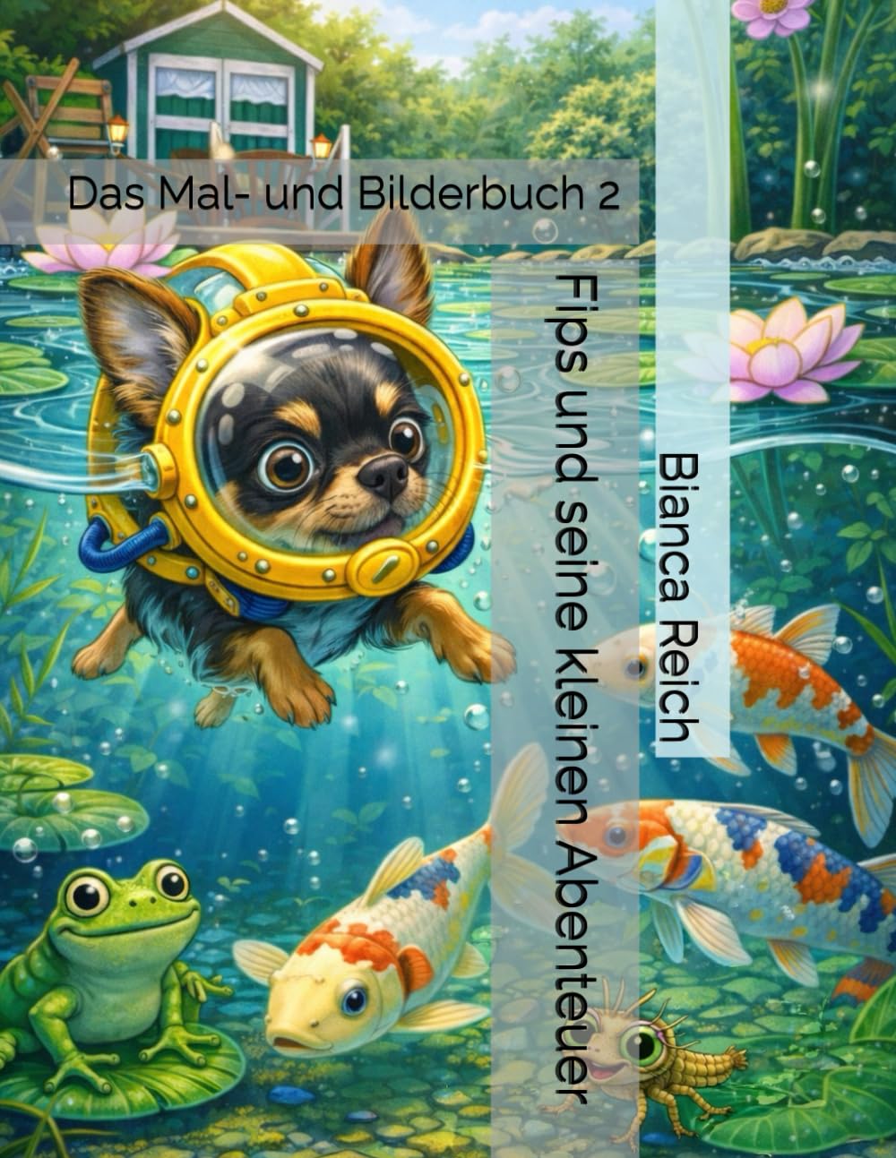 Fips und seine kleinen Abenteuer: Das Mal- und Bilderbuch 2