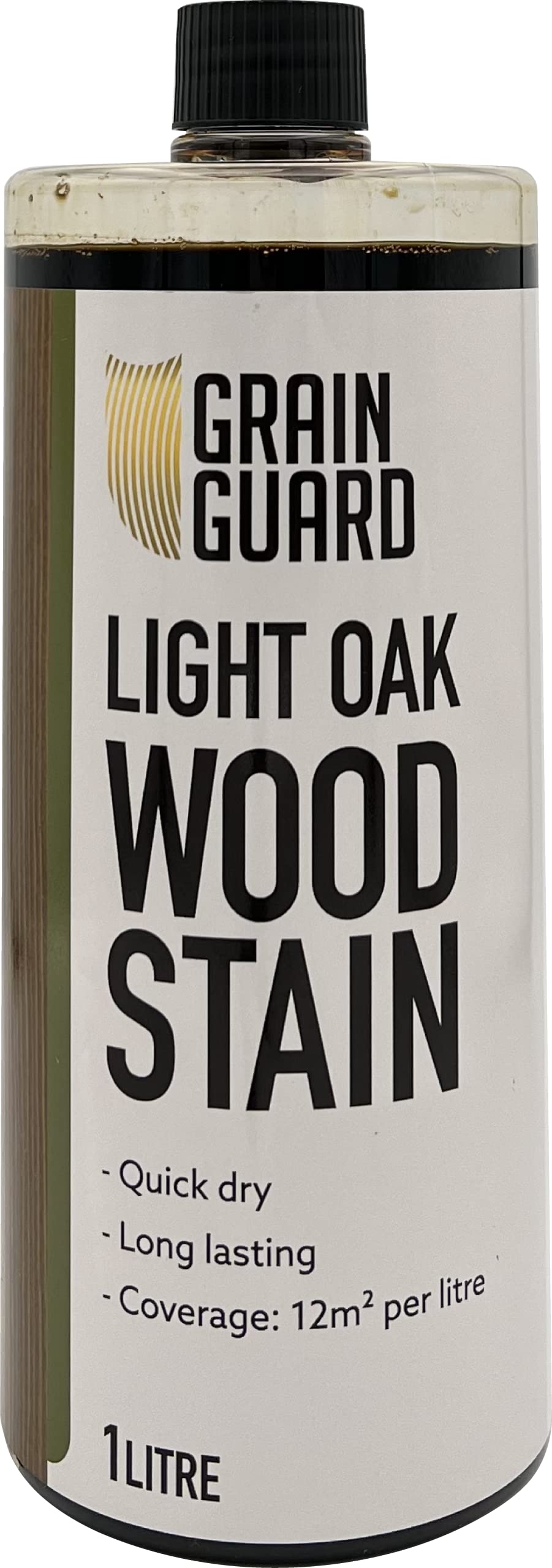 Wood Stain Water Based | Light Oak | 1L | Interior Furniture Stain | Light & Dark Stains | Eco-Friendly & Non-Toxic Wood Dye | Easy Application | Quick Dry & Low Odour