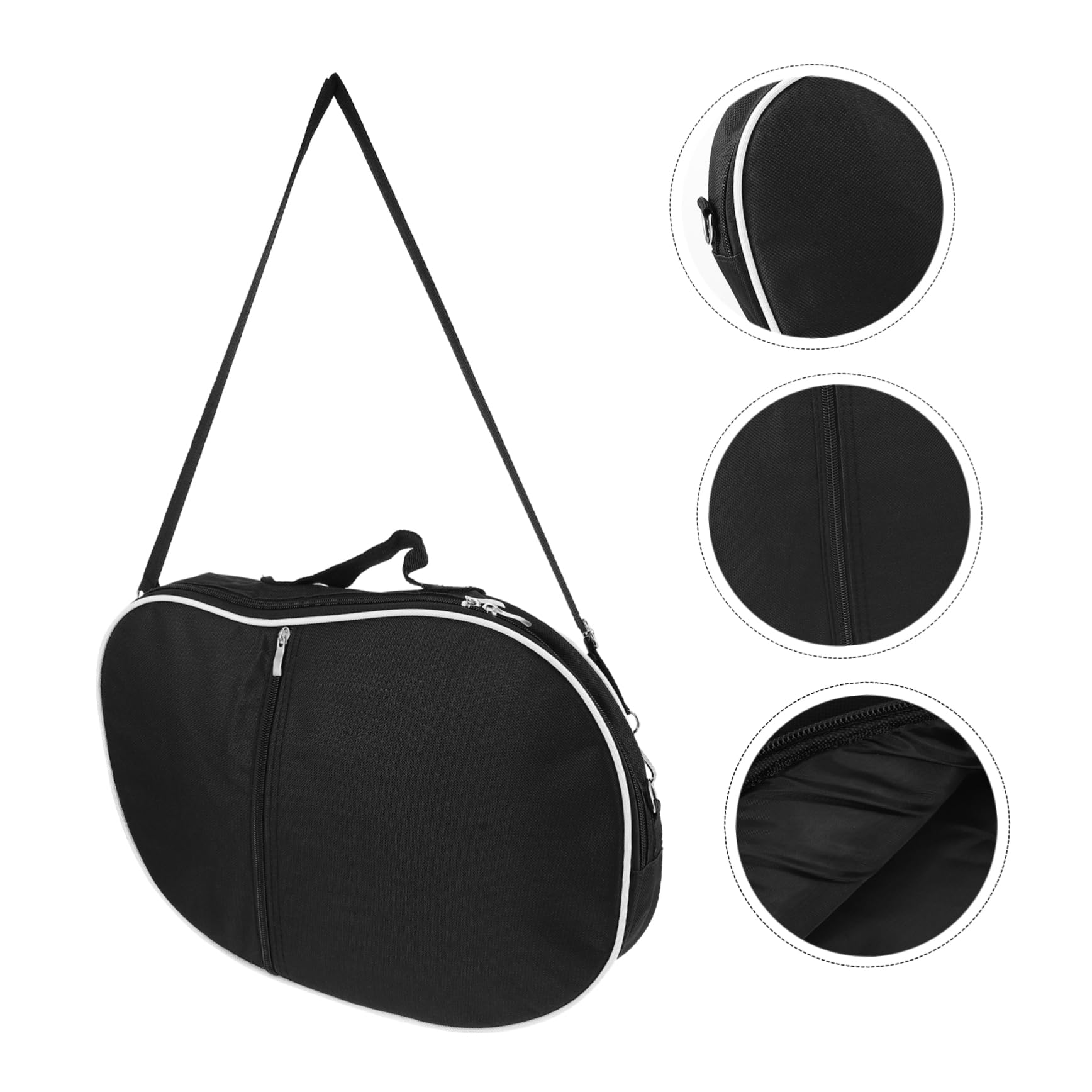 Toddmomy Lyre Harp Gig Bag Storage Carry Case 19/16 Strings Portable Lyre Bag for Travel