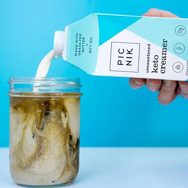 Picnik Keto Creamer: 25 Fl oz, Keto, Paleo, Non-GMO, Unsweetened, Made with MCT Oil, Grass-Fed Butter and Protein, For Coffee, Tea and Cooking, Sugarfree 2