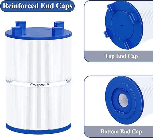 Miniatura 4 de Cryspool 07120 Filtro compatible con PD075-2000, C-7367, Dimension One 1561-00, FC-3059, 70759, AK-60035, Cartucho de filtro de spa de 75 pies