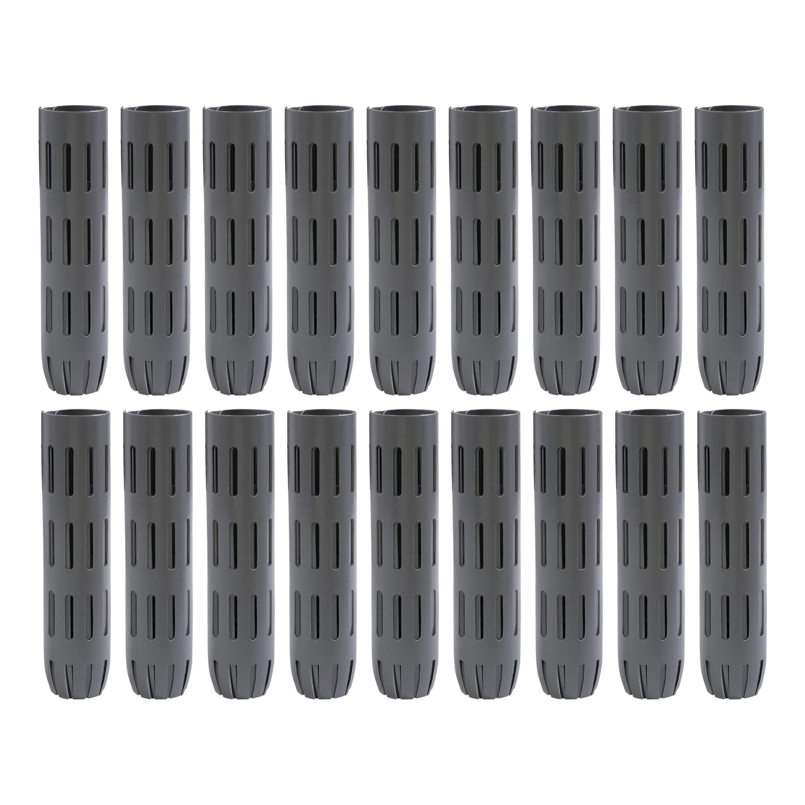 EasyFlex Plastic Tree Trunk Protectors, 18 Count, Grey