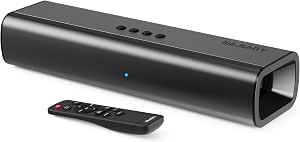 MAJORITY Naga 40 Barra de Sonido TV con Bluetooth y 80W 2.0 Altavoces | HDMI ARC Sound Bar Altavoz | 40cm Barra de Sonido PC | Kit de Montaje en Pared y Mando a Distancia Incluidos