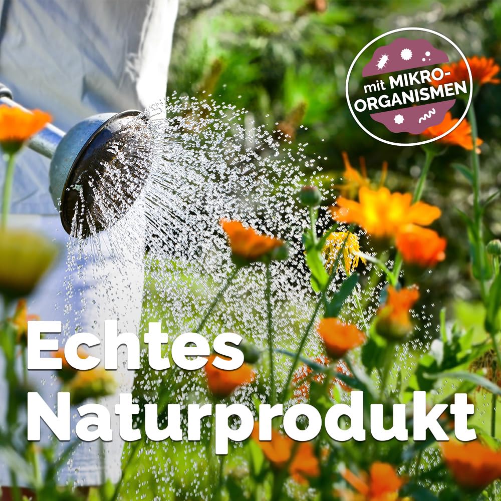 Flssigdnger - Universaldnger mit Effektiven Mikroorganismen 1 l - ideal  als Gemsednger, Tomatendnger und Blumendnger - vegan, tierfreundlich  und natrlich : Amazon.de: Garten