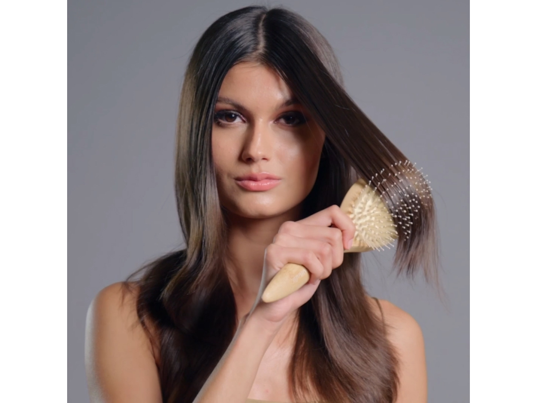 Amazon.com : The Hair Edit Glossifier Boar Bristle Bamboo Brush