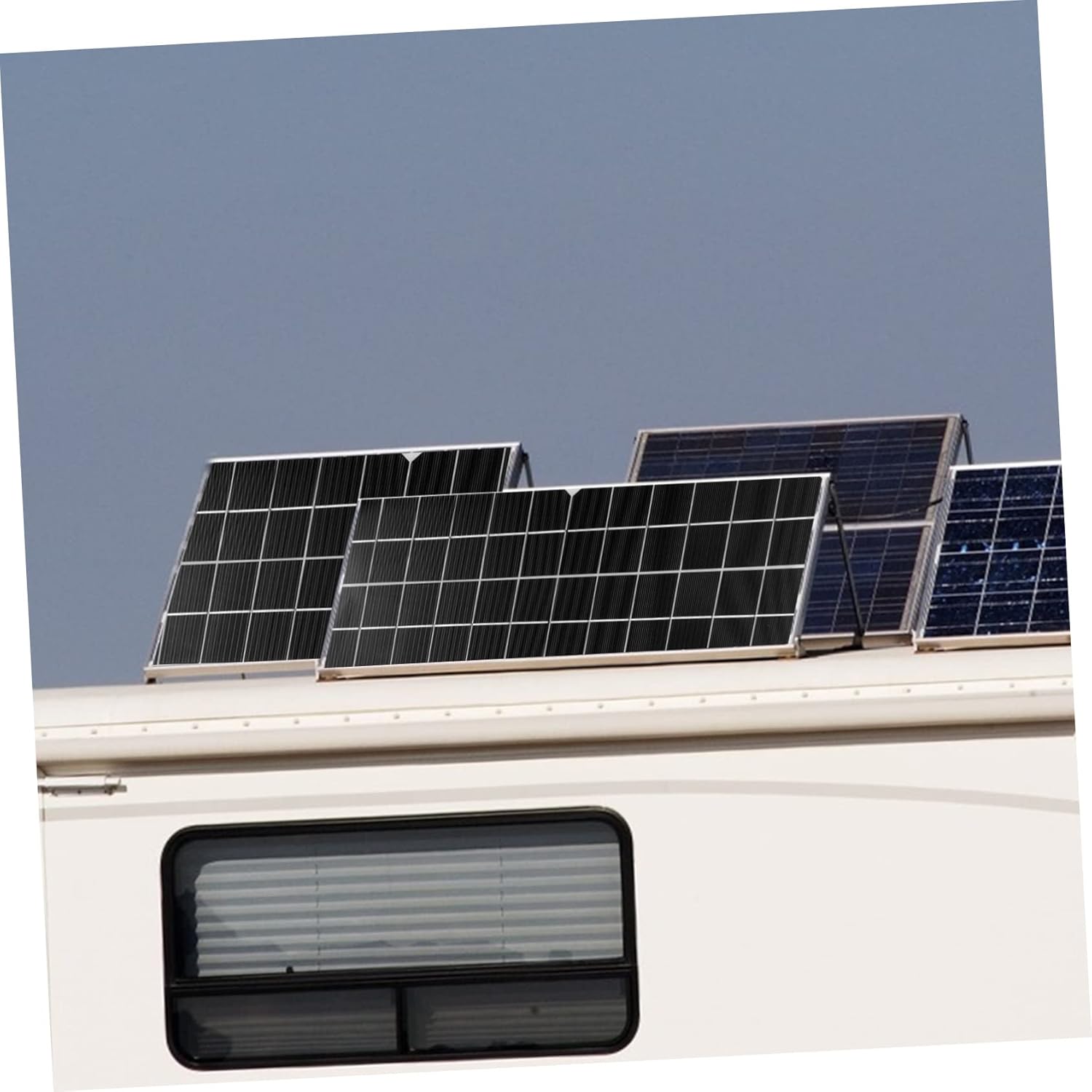 GALPADA 1set Solar Panel Fan Cooling System for Chicken Greenhouses Rvs and Camping Energy Efficient and Portable Solar Powered Ventilation Fan