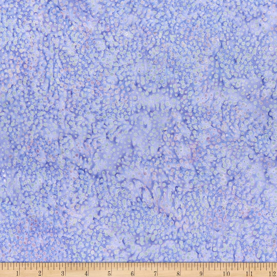 Island Batik Fabric, Cotton, Periwinkle, by The Yard