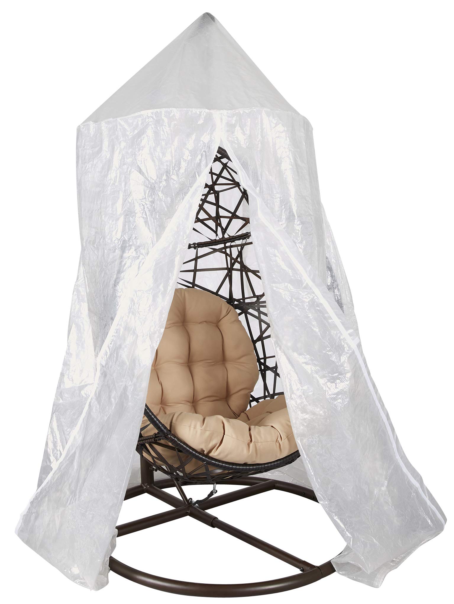 Abdeckhaube für Hängesessel Grills Gartenkamine Sonen-Schirme Pflanzen Stühle Gartenmöbel | Regenschutz Universal