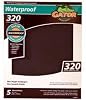 ALI INDUSTRIES 4473 320 Grit Sandpaper, 9-Inch x 11-Inch, 5 sheets pack
