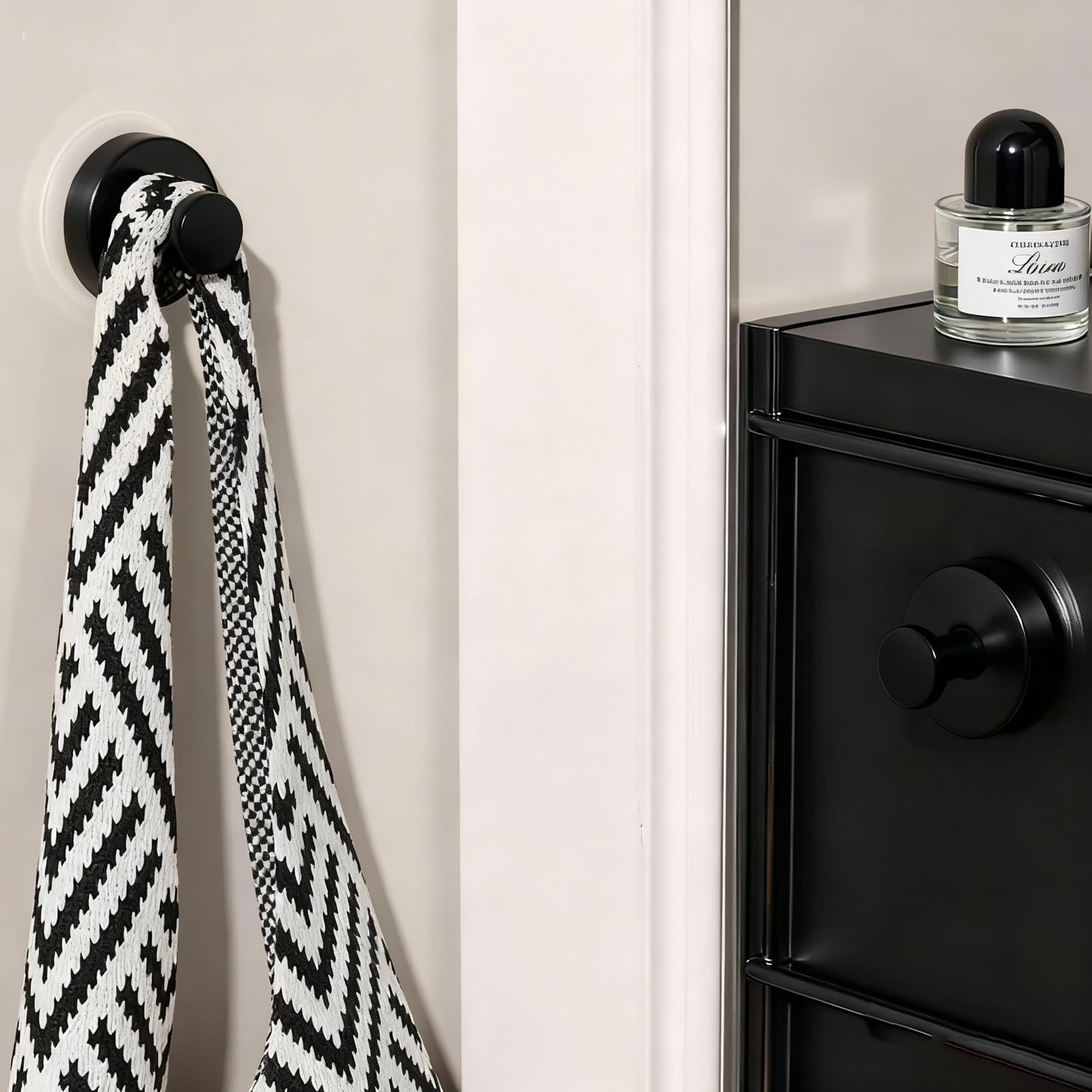 2 PCS ganchos de acero inoxidable con ventosa. toallero ventosa, ganchos con ventosa sin taladrar, percheros, ganchos de pared, para baño, cocina y oficina (Dorado)
