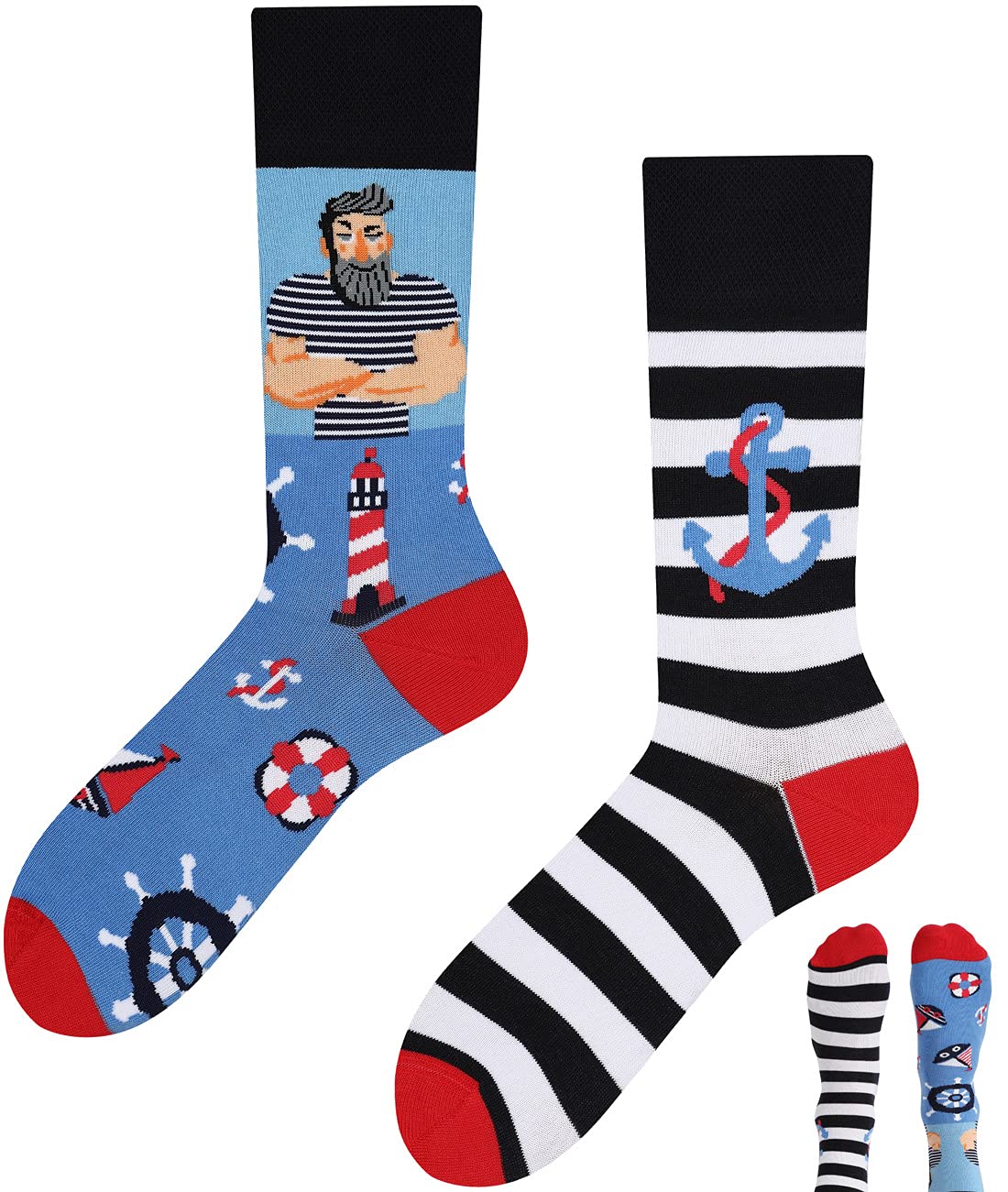 TODO Colours Lustige Socken mit Motiv - Mehrfarbige, Bunte, Verrückte für die Lebensfreude