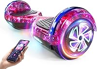 Vista 16 de LIEAGLE Scooter, Self Balancing Scooter with Bluetooth Speaker LED Lights Wheels,Dual 300w Motors, 7.5 mph Max Speed & 8.5 Miles Max Range, for