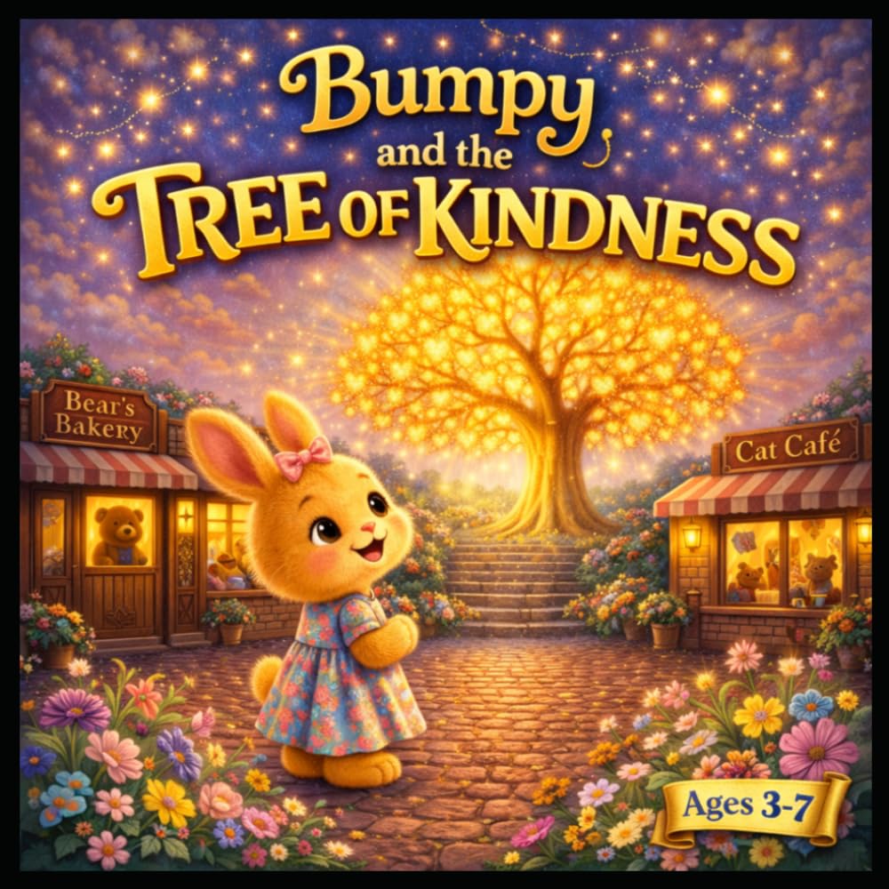 Bumpy and the Tree of Kindness: A Heartwarming Children’s Story About Kindness, Friendship and Helping Others (Ages 3–7 Bedtime Picture Book) (Bumpy the Bunny's Adventures)