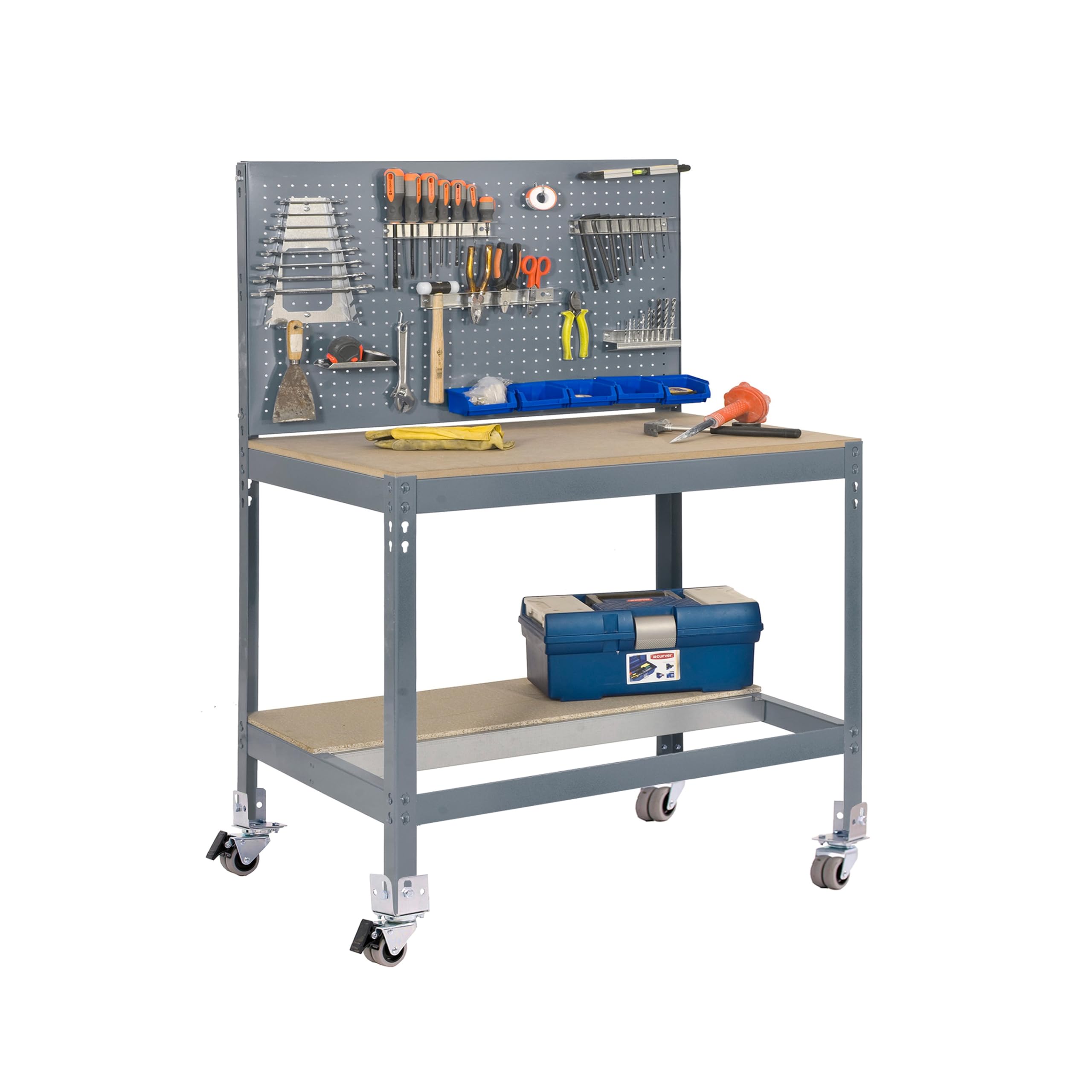 Simon Rack Banco de Trabajo Taller con Ruedas 1510x610 mm - BT2