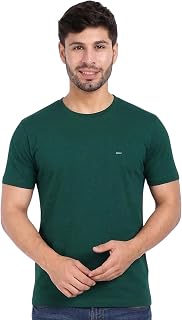 EXCELLO Men's 100% Pure Cotton T-Shirt || Super Soft, Breathable, Premium Material. Price In India