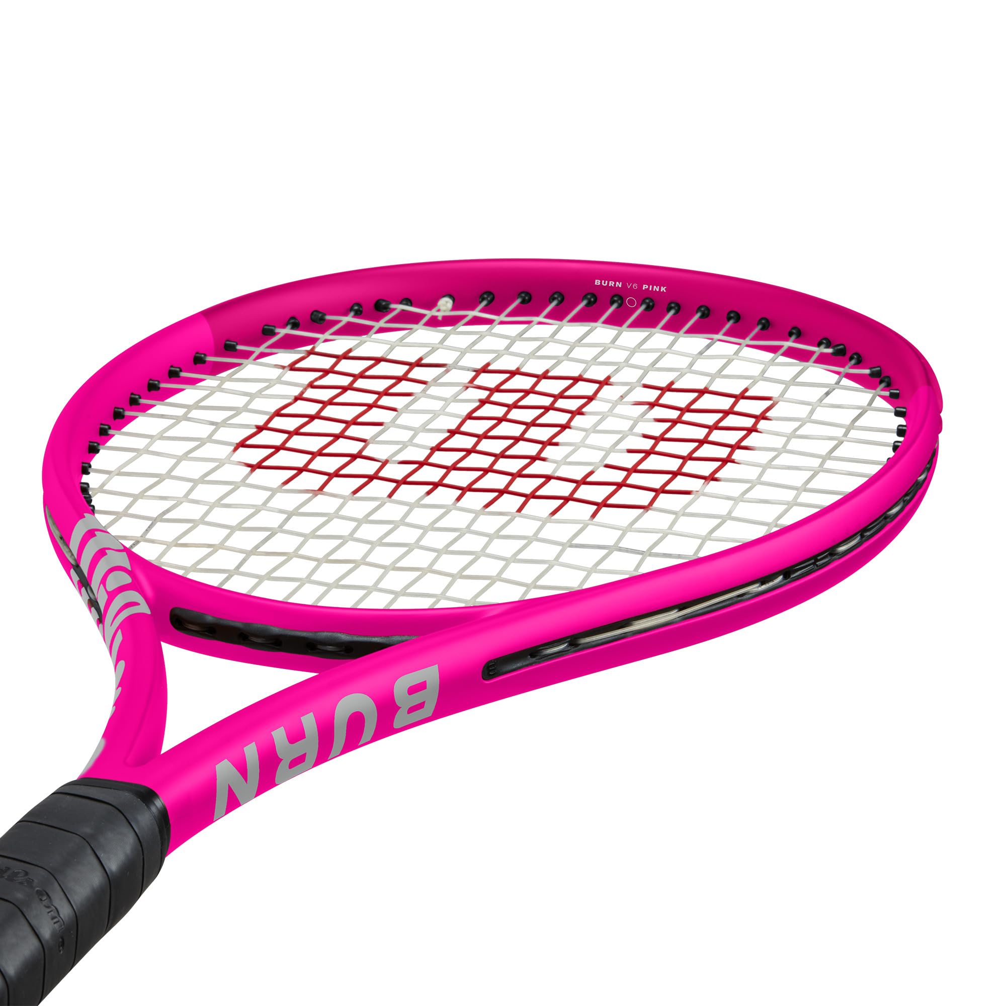 Amazon | Wilson Burn V6 105 S テニスラケット - ピンク、グリップ