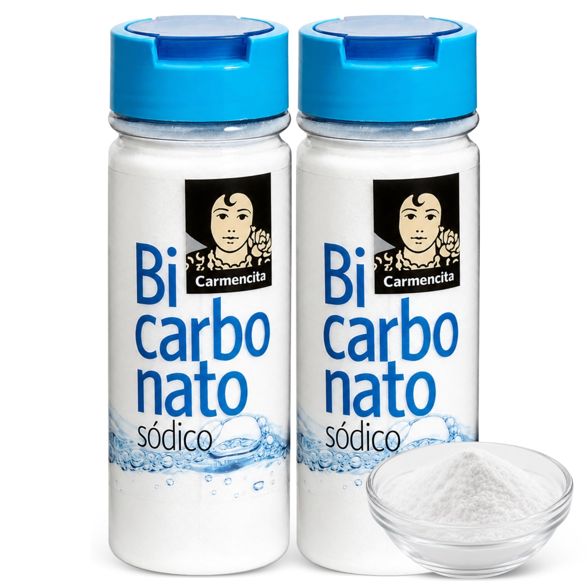 Bicarbonato de sodio alimenticio 200 g x 2 unidades