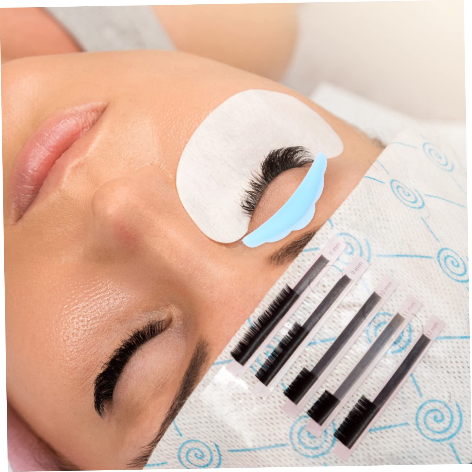 BESTYASH Complete Kit 30 Y-Shape Brushes 20 Silicone Curlers Lift Pads for Natural Lash Separation