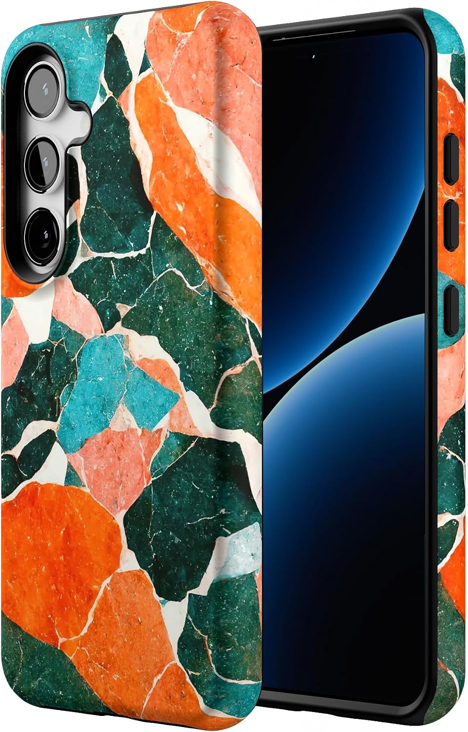 Casely Galaxy S24 Case | of Quartz! | Sculpted Marble | Essential Slim Dual-Layer Protective Design