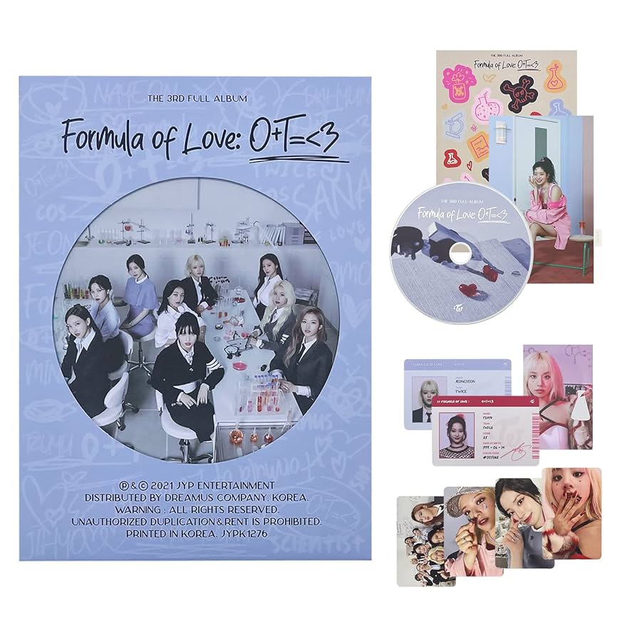 TWICE Formula of Love:O+T=<3 フルコンプリート84枚 TWICE - Formula of Love: O+T=<3 [3rd Album] - K PLACE