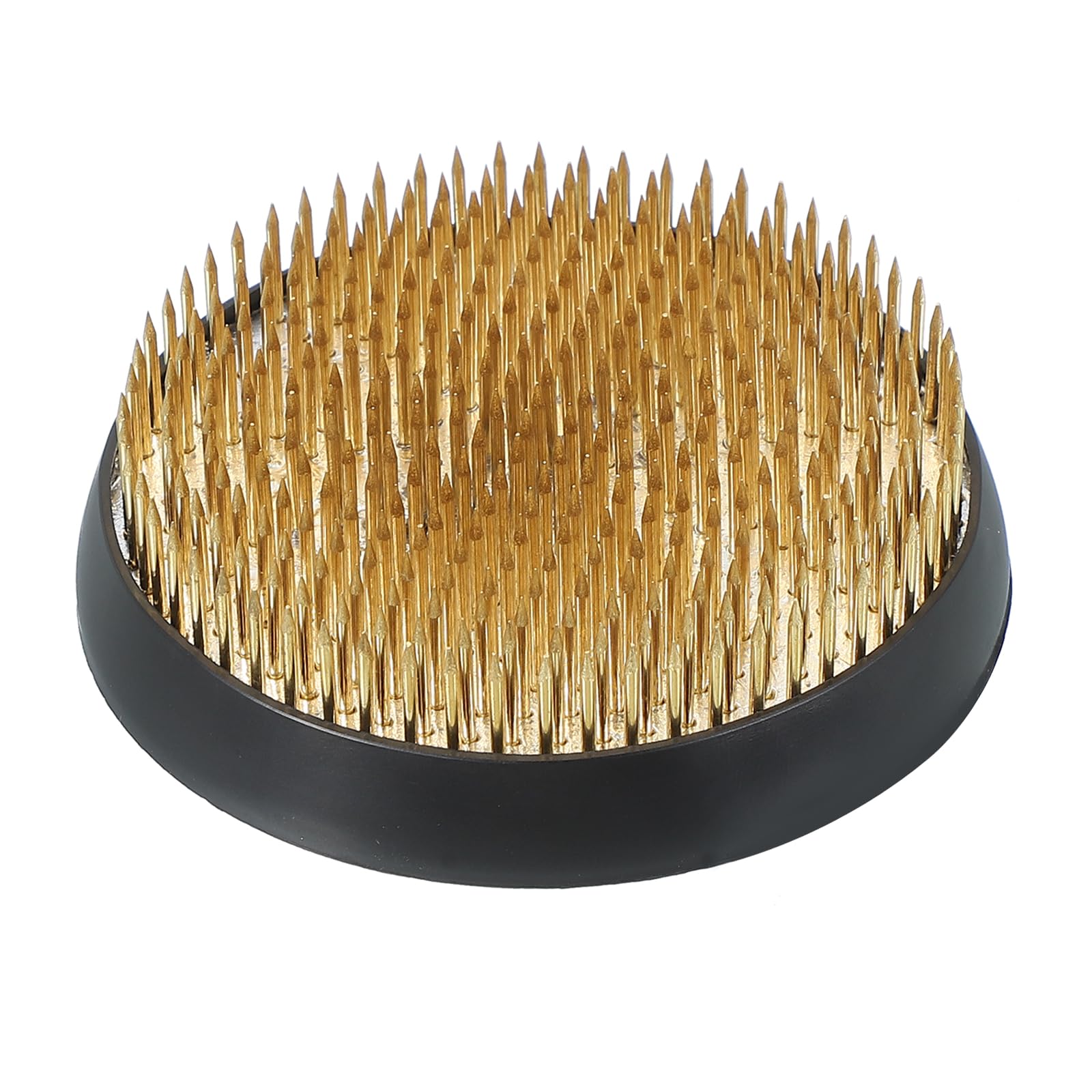 Composition florale laiton rond PATIKIL outil ikebana pour vase
