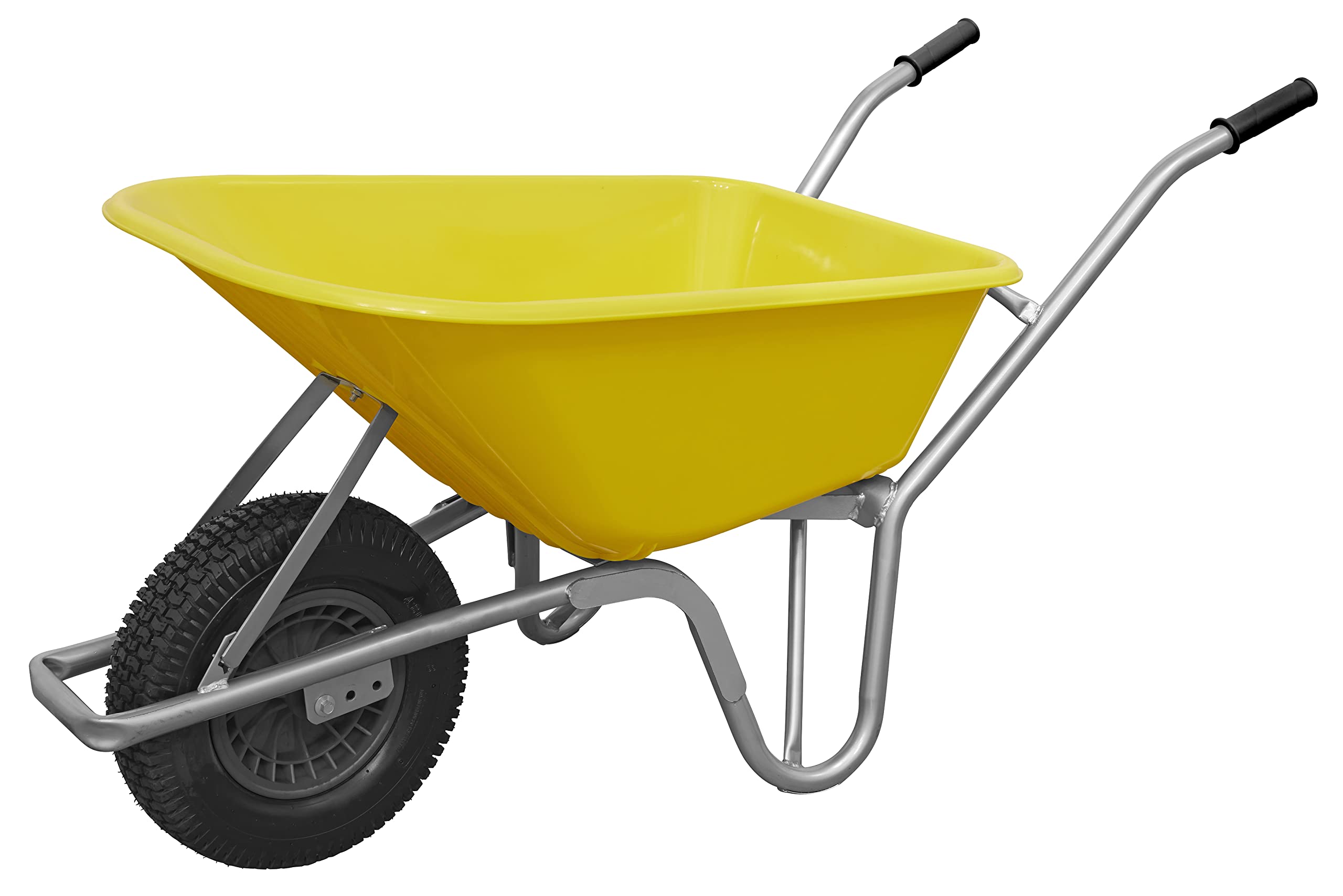 Sealey Heavy Duty Wheelbarrow 100l Yellow